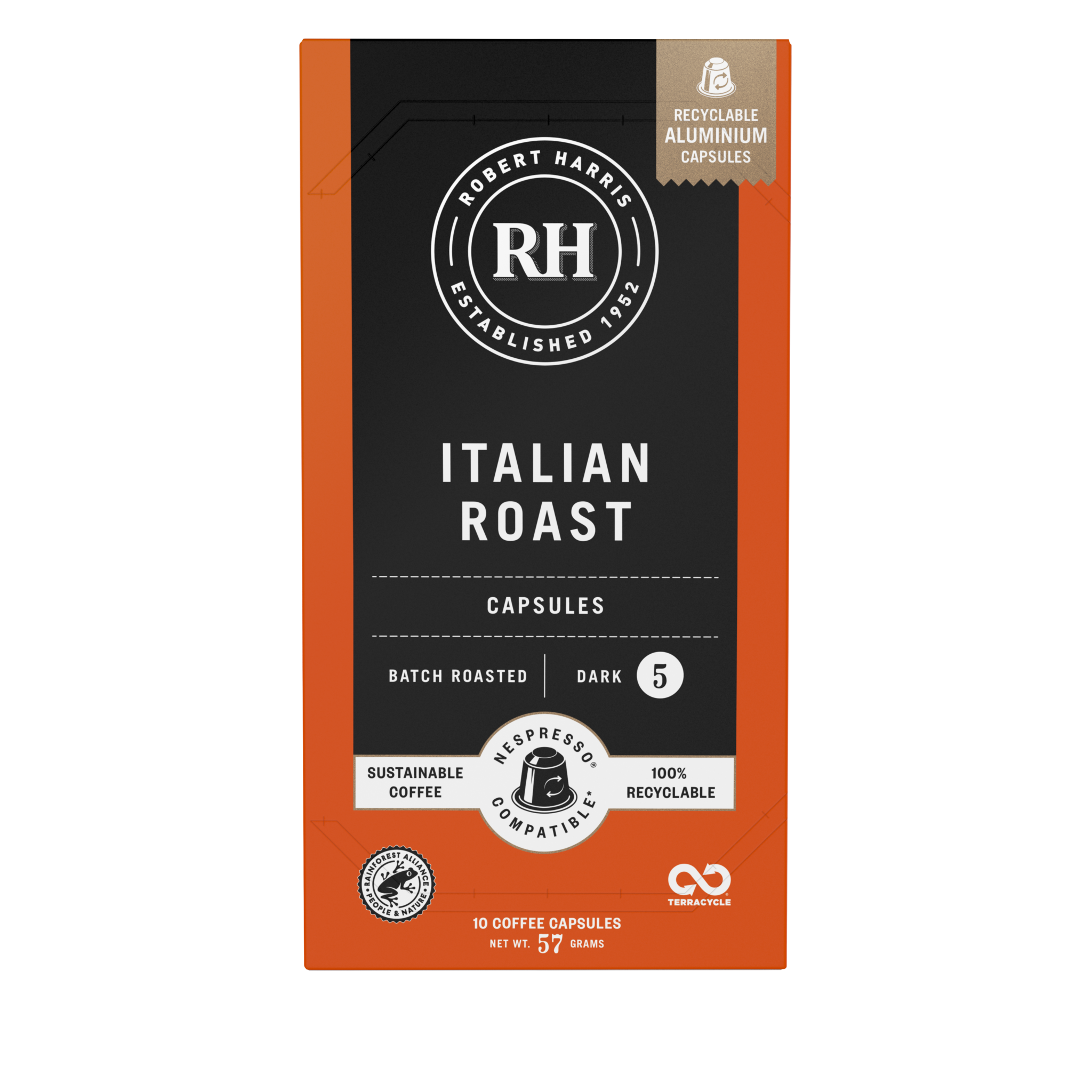 Italian Roast 10pk - Robert Harris Coffee